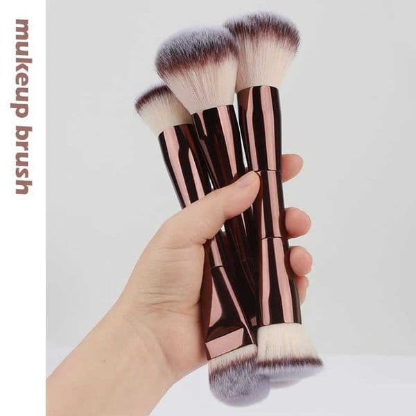 3 styles Double-headed Makeup Brush With Soft Bristles Foundation Brush B Brush BB Cream Makeup Brush Portable Makeup Tool W251118