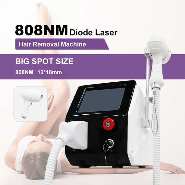 Trending Portable 808Nm Diode Laser No Pain Ice Hair Removal Permanent Depilation Freezing Point Skin Rejuvenation 3 Wavelength Laser Machine