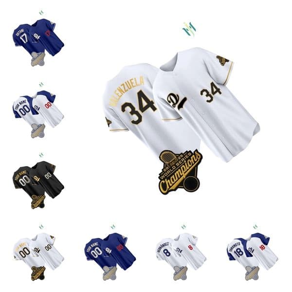 Yoshinobu Yamamoto 2026 men's World Series Baseball Jerseys - all stitched Shohei Ohtani Freddie Freeman Mookie Betts Kike Hernandez ClaytonKershaw xxs-6xl