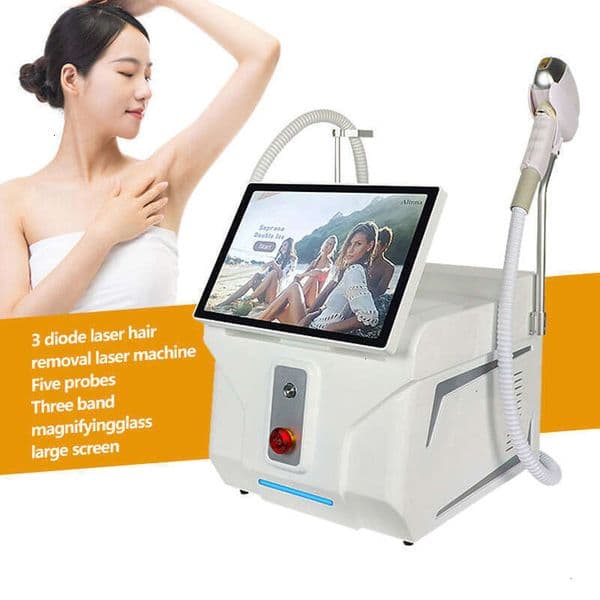 Powerful 2 Handles 808 Diode Laser Hair Removal Picosecond Laser Tattoo Removal Machine Acne Treatment Pigmentation Correctors Beauty Equipment