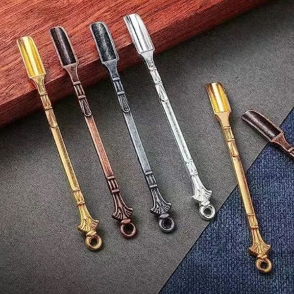Mini Metal Wax Tool Tobacco Shovel Spoon Smoking Accessories Snuff Shovels Powder Scoop