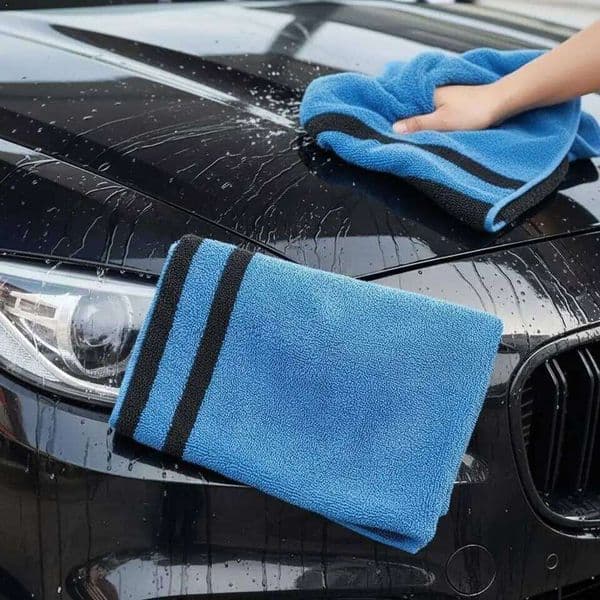Wash 1400GSM Full-Size SUV Truck Drying Towel Double-Sided Microfiber For Car Window Cleaning Auto Care 26Y0409