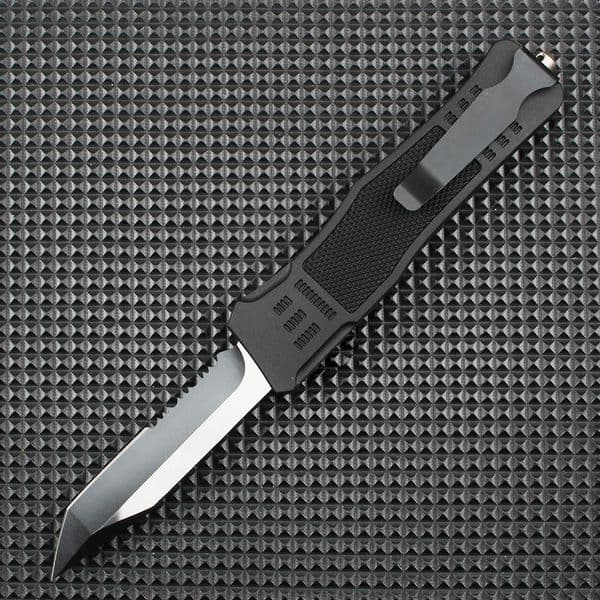 Cheap A6501 Survival Tactical knife 440C Black Oxide Blade GRN Handle Outdoor Camping Hiking EDC Pocket Knives
