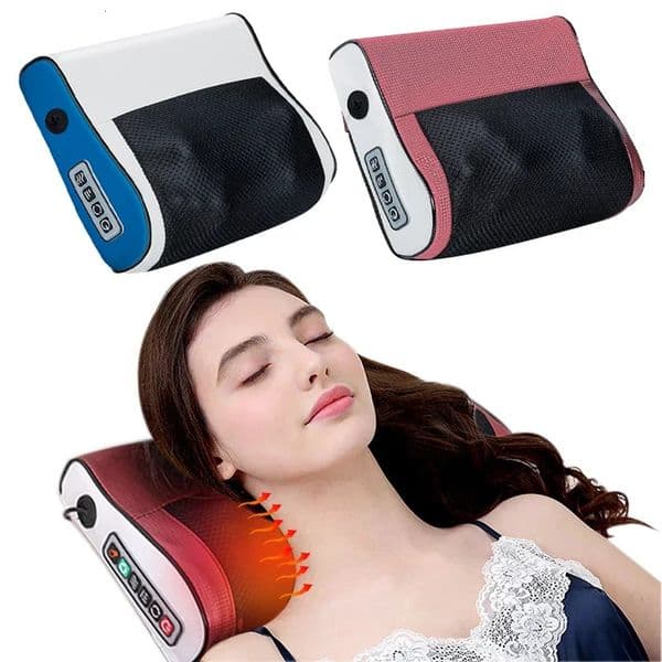 Multi Functional Neck and Shoulder Massager Household Neck and Back Kneading Tool with Multiple Adjustable Compress Massage 260409BJ