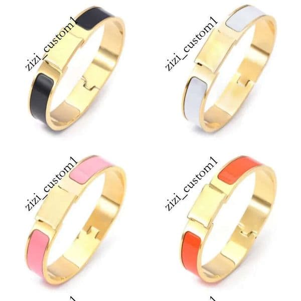 2025 Classic unisex fashion 18K gold men's bracelet high quality ladies Valentine's Day gift.