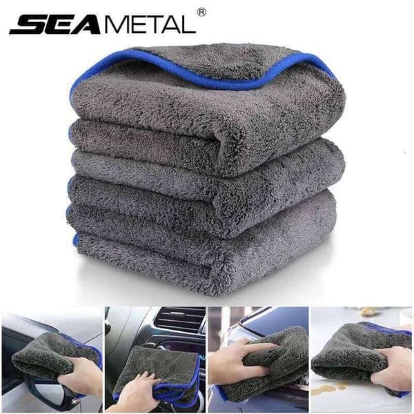 SEAMETAL 1200GSM Wash Microfiber Towel 40x40cm Detailing Drying Auto Washing Cloth Micro Fiber Rags for Car Accessories 26Y0409