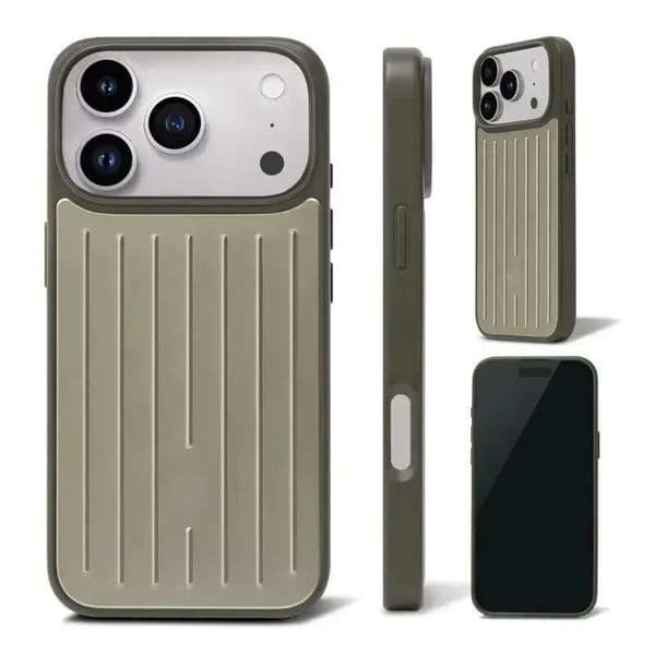 Ip17 Pro Max Unlock Cell Phone Cases-style Compatible With 17 Pro Max 16 15 14 13 Series. Made Of Polycarbonate Aluminum Alloy Woven Fabric & Titanium
