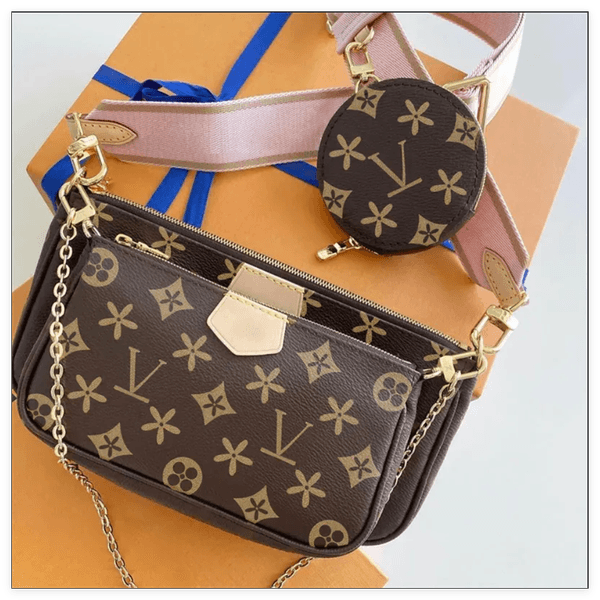 Fashion MULTI POCHETTE ACCESSORIES purse Shoulder Bags M44840 Luxury Cross Body 10a Designer mens chain Clutch handbag Womens DHgate Leather embossed Totes bag