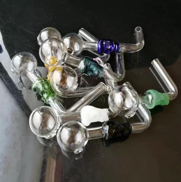 It bent gourd pot Wholesale Bongs Oil Burner Pipes Water Pipes Glass Pipe Oil Rigs Smoking