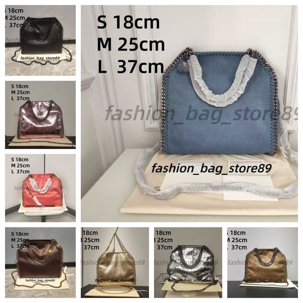 Designer 10A Bags Stella bag Totes Handbag Chain Bag With Correct letters PVC Original Material Crossbody Bag Shoulder Bag