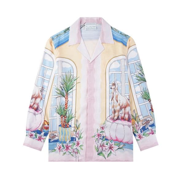 Long-sleeved shirt Designer Luxury Men's Dress Shirts Male Long Sleeve Business Casual Embroidery Shirt Spring Autumn Flex Collar Stretch Hawaiian shirt SS3