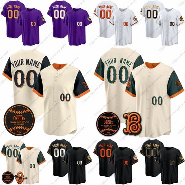 Orioles 8 Cal Ripken Jr. Baseball Jersey 2 Gunnar Henderson 35 Adley Rutschman 25 Pete Alonso 3 Taylor Ward 38 Kyle Bradish 40 Chris Bassitt 17 Colton Cowser 16 Coby Mayo