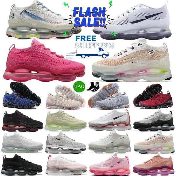 FK Running Shoes Women Mens Scorpion Black Violet Cream Lemon Wash Runners Sports Platform Sneakers Vaporizer Wolf Grey Volt Trainers