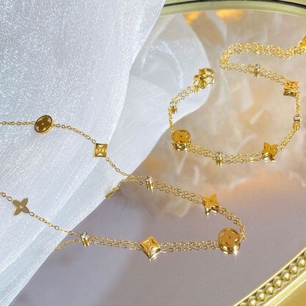 Designer Gold For Women Pendant Necklace Elegant L Necklaces High Quality Wedding Letters Jewelry Party Gift Necklace Chain 954V Q260515