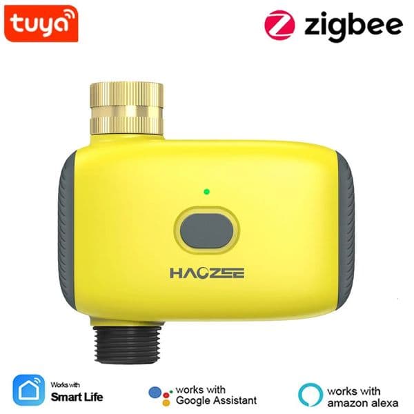 Tuya Smart Zigbee Watering Timer Sprinkler Drip Irrigation System Controller Brass Inlet Support Home Assistant Zigbee2mqtt 260410