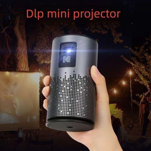 Smart HD 4K Portable Outdoor Home Bedroom Theater Mobile Phone Battery Mini Projector Factory