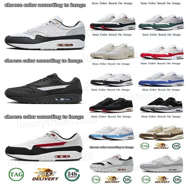 1 87 running shoes for men women Big Bubble Red Dirty Denim Cactus Jack Concepts Saturn Gold Baroque Brown 87 OG Summit White trainers outdoor sport E8
