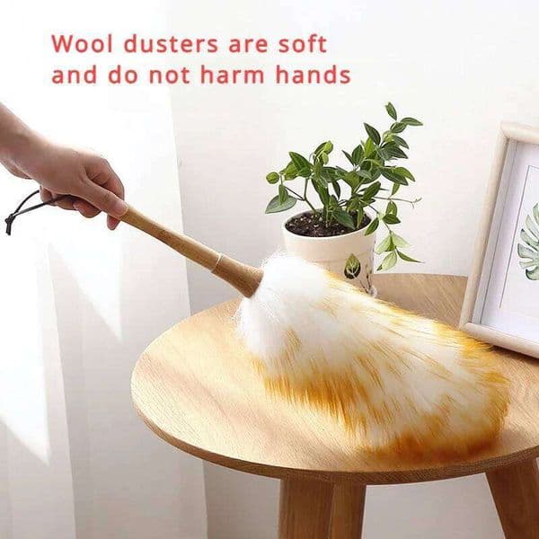 Scalable Wool Household Duster Brush Car Cleaning Sweeping Dust Home Use Washable Clean Houseware Tools 26Y0410