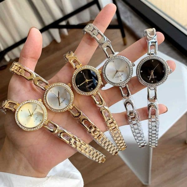 Luxury watches, high-quality watches Bracelet for Women Fashionable Student Simple Elegant Diamond-Studded Small Dial Quartz INS Style
