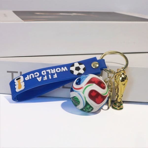 World Cup Football Keychain Pendant, Fan Souvenirs, Peripheral Gifts, Throwing Dolls And Spelling Beans Pendant Free Shipping