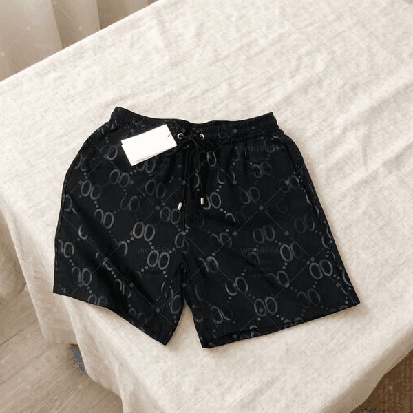 Mens Shorts Swim Trunks Letter Print Beach Board Shorts Quick Dry Summer Swimwear Bathing Suit M-3XL