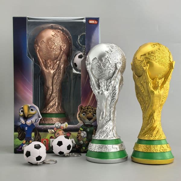 2026 World Cup Golden Resin Trophy World Cup Mascot Football Fan Gift Match Celebration Supplies Furniture Study Living Room Bedroom Ornaments living decorations