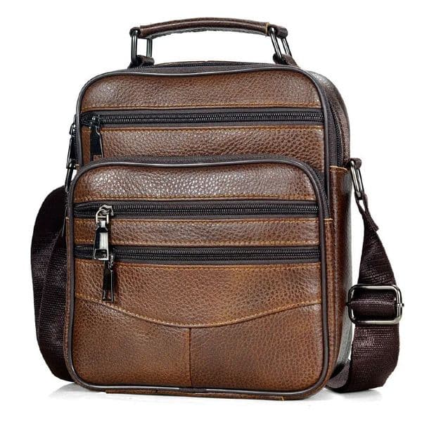 Fashion Men Messenger Bags Genuine Leather Handbags for Man y Male Crossbody Bag Mini Pad Boy Shoulder 260410