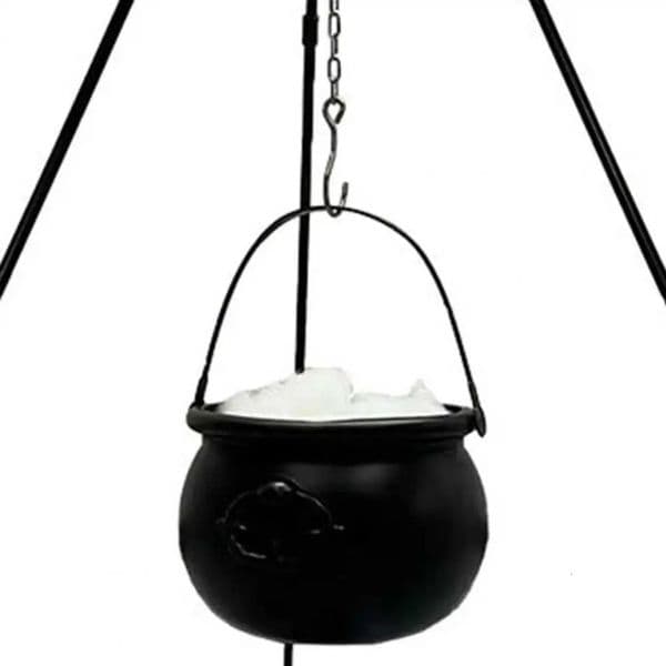 Designer Witch Large gift set Witches Cauldron On Tripod With Lights Outdoor Spooky Candy Bucket For Halloween Party Decoration Decoration 18