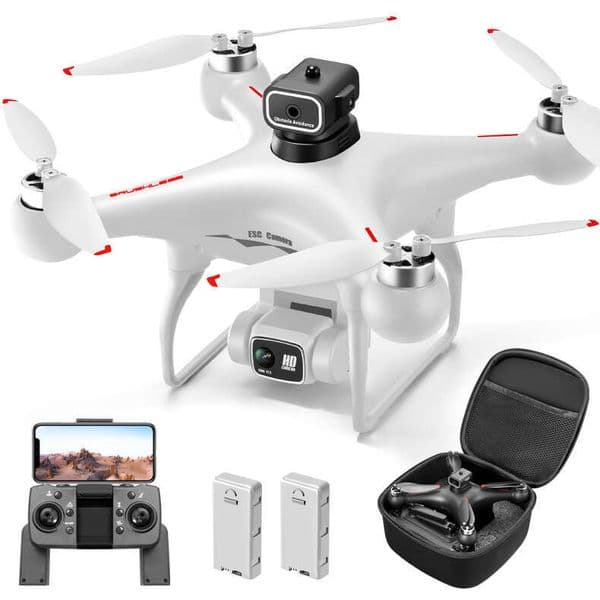 S116 Drone Four-Sided Obstacle Avoidance Aerial Photography HD Flight Controller Optical Flow Positioning Remote Control Long Kuhangxin