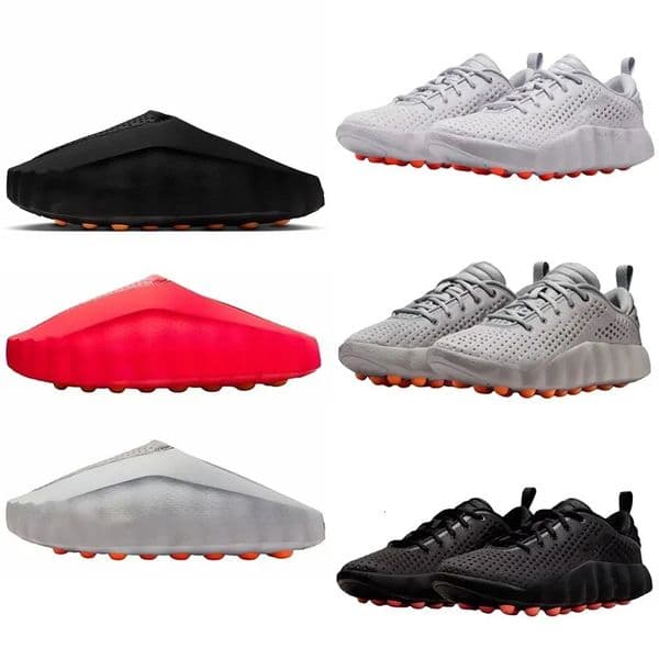 Desginer Mind 001 002 Slide Slides Mind001 Slippers Soft Rubber Tech Comfortable Sandals Mules Clog Black Red Bone Light Smoke Grey Men Women Summer Shoes 002