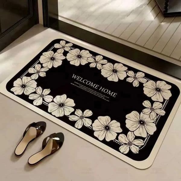 Luxury Designer Decor Diatom Mud Scented Floor gift set Pad Compact Indoor Doormat With Moisture-Absorbing Properties Decoration For Home 2