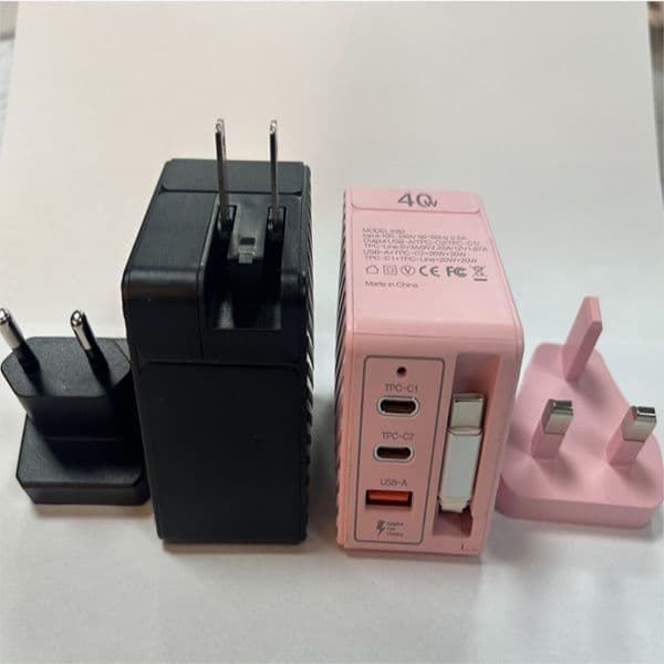 40W Fast Charge Multi-Port Hub Global Wall Charger Combo Universal Travel Socket Adapter Power Plug For iPhone Samsung Pixel WholeSale Bulk