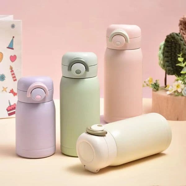 Mini Thermos Cup 220ml320ml Stainless Steel Thermal Pocket Coffee Mug Vacuum Flask Insulated Water Bottle Kids Gift 260410