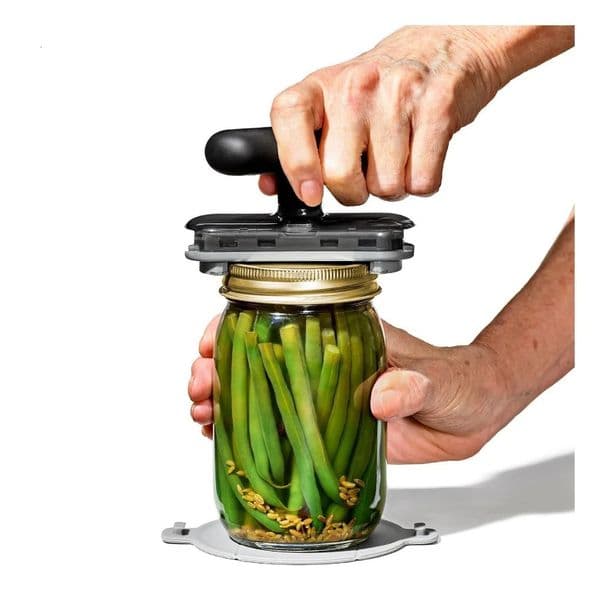 Adjustable Jar Opener - Multi-Function Bottle Cap Lifter - Easy-Grip Kitchen Tool - Durable Manual Opener for Home Parties 260409
