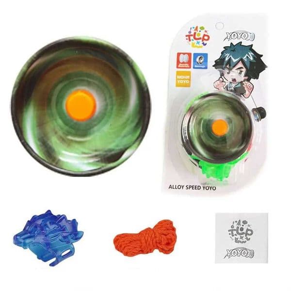 Special Props Interesting High Speed Boy For Metal Yoyo Competition Yo-Yo Luminous Yoyo Aluminum Yoyo X260410