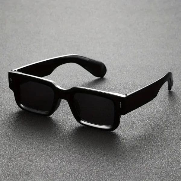 1pc Unisex Casual Simple Style Square Plastic Frame Fashion Glasses Suitable For Daily Life Outdoor Street-Photography Vacation