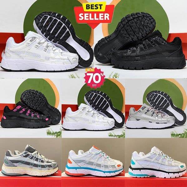 Kids Shoes p6000 Shoe Black cat Toddler Sneakers shoes cool grey University Blue bred Boys Girls BasketBall Pour Enfants Athletic Outdoor Sports shoes Size 28-37