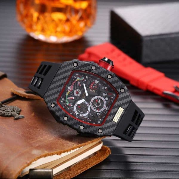 Luxury watches, high-quality watches Li Business Casual Tonneau-shaped