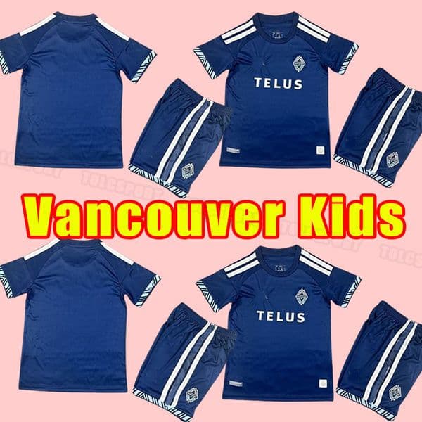 kits child 2026 2027 Vancouver Soccer jerseys Whitecaps home away men kids fans player version 26 27 football shirt thailand quality