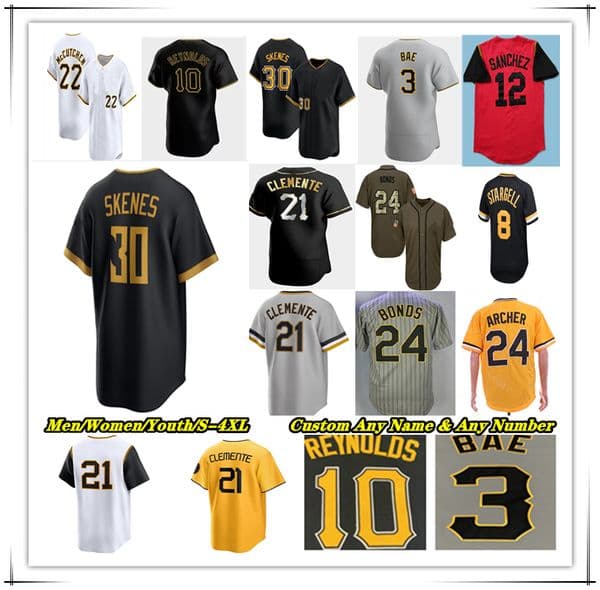 2026 City Paul Skenes Bryan Reynolds Jersey Konnor Griffin Oneil Cruz Nick Gonzales Ryan O Hearn Brandon Lowe Mitch Keller 22 McCutchen Joey Bart Henry Davis Bart 4X