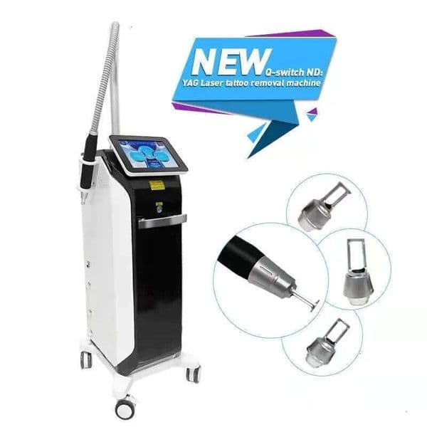 Best Quality 2026 Vertical Q Switched Nd Yag Laser 1064Nm 532Nm 1320Nm Picosecond Tattoo Removal Laser Machine Equip