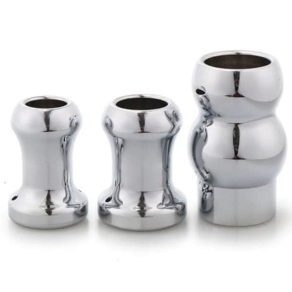 2026 New RABBITOW Aluminum Alloy Metal Hollow Anal Tunnel Enema Vaginal Clean Head adult toys Pussy Butt Plug Expansion Stimulate Dilator 012