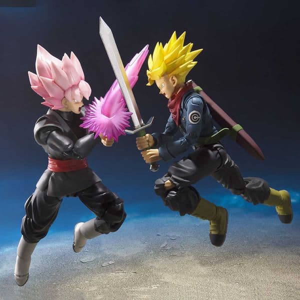 High-Quality Movable Dragon Ball Z Goku and Majin Buu Action Figure Model Toy Decoration S260410