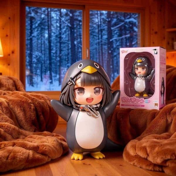 Gugu Gaga Little Penguin Administrator Figurine Ark of the End Model Ornament Toy Doll Gift S260410