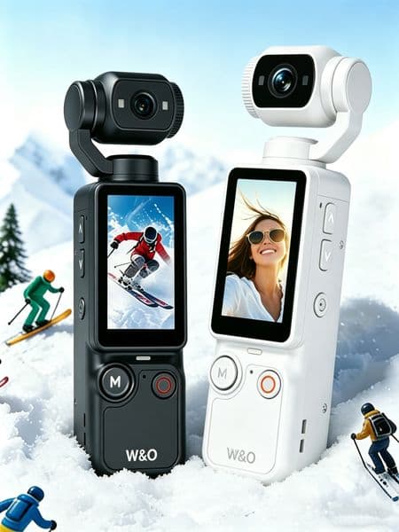 Q7 Action Camera, High Definition 4K, Outdoor Sports, Handheld Portable Recording Vlog, Travel Camera