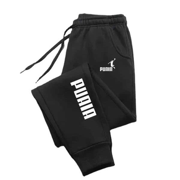 PUAIA Print Mens Pants Autumn/Winter New Sport Jogging Trousers Fitness Loose Fit Clothing Solid Color Outfit Streetwear Pants H260411 J6GE