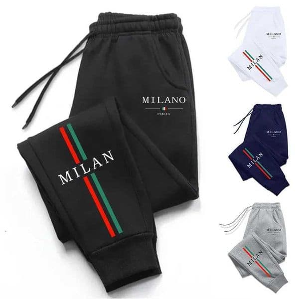 Hot Sales Jogging Fashion Print 2026 Spring Summer Mens Sweatpants Versatile Gym Comfort Soft Sports Casual Trousers Drawstring H260411