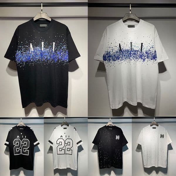 2026 mens t shirts amirimen shirt summer tops womens designer Fashion amira t shirt loose tees casual cotton shirt clothings shorts sleeve