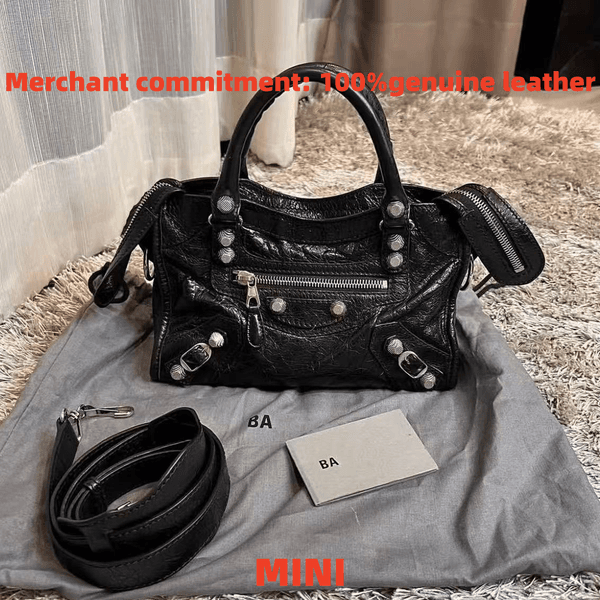Luxury Designer bags Womens leather Vintage bag high quality Shoulder crossbody bag Trendy LE CITY Mini Handbag Durable Shoulder Bag Daily Casual Purse