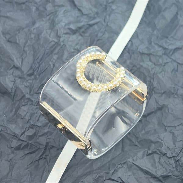 Luxury Acrylic Bracelets C Designer Bangle Jewelry Classic Gold Logo women men Cuba Bracelets Open Cuff Ccity kjfg